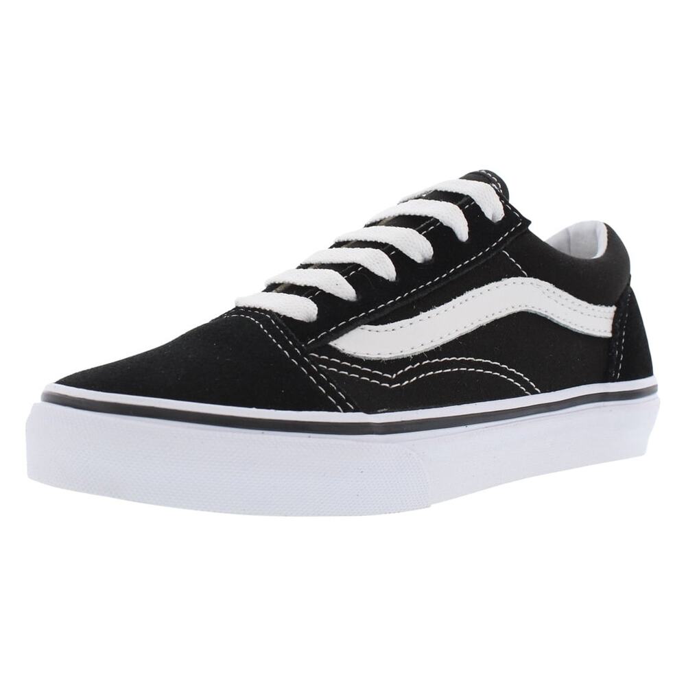 Vans Black and White Athletic Shoes